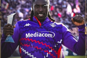 长途奔袭破门，官方：小基恩当选佛罗伦萨1-0亚特兰大最佳球员